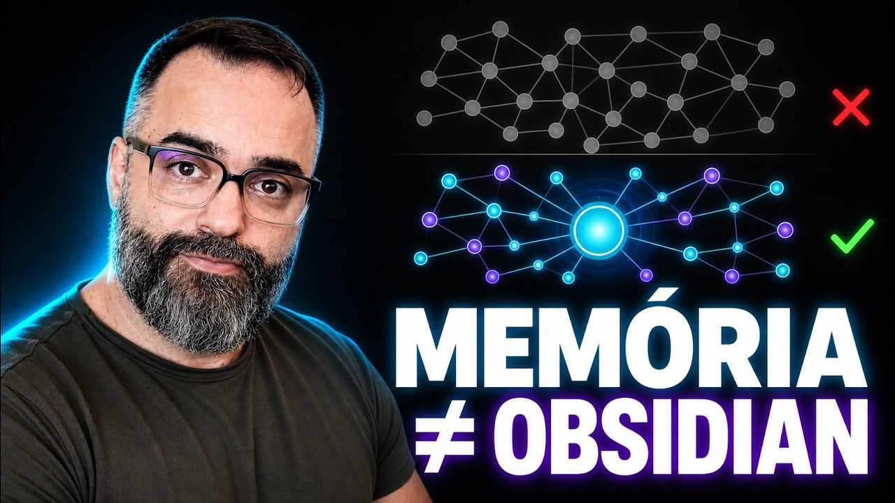 Além do Obsidian: memória de verdade pra IA