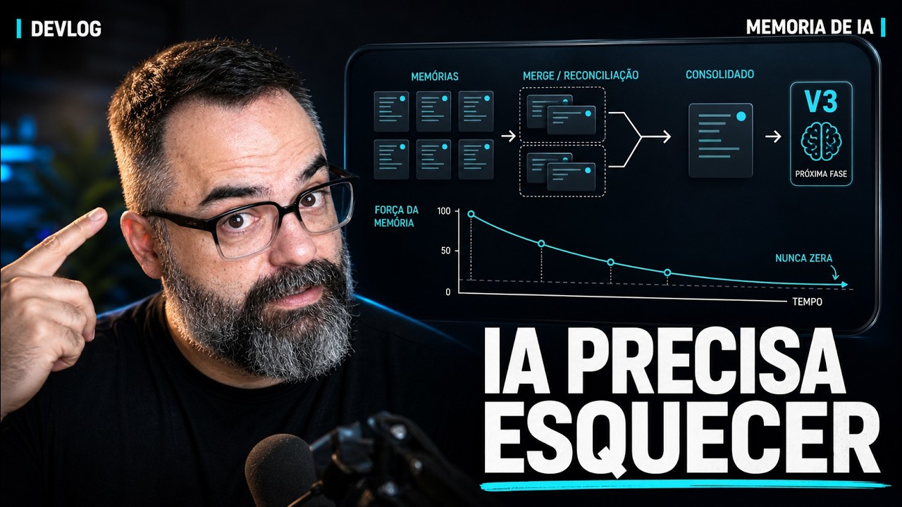 Como estou criando memoria de longo prazo para IA
